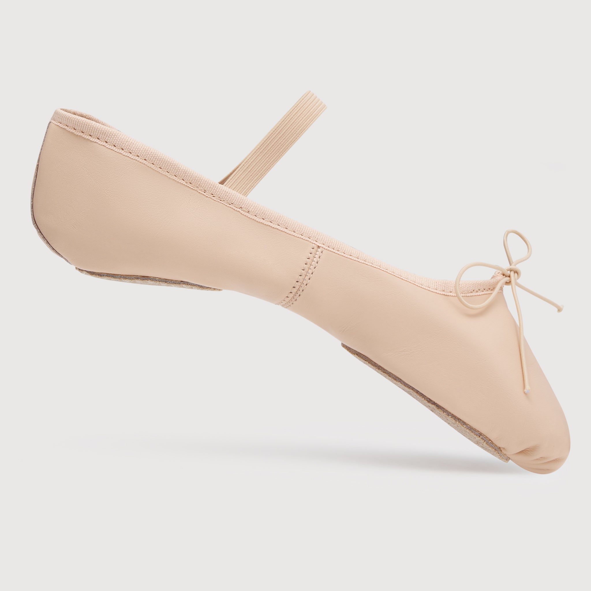 Womens Split Sole Leather Ballets