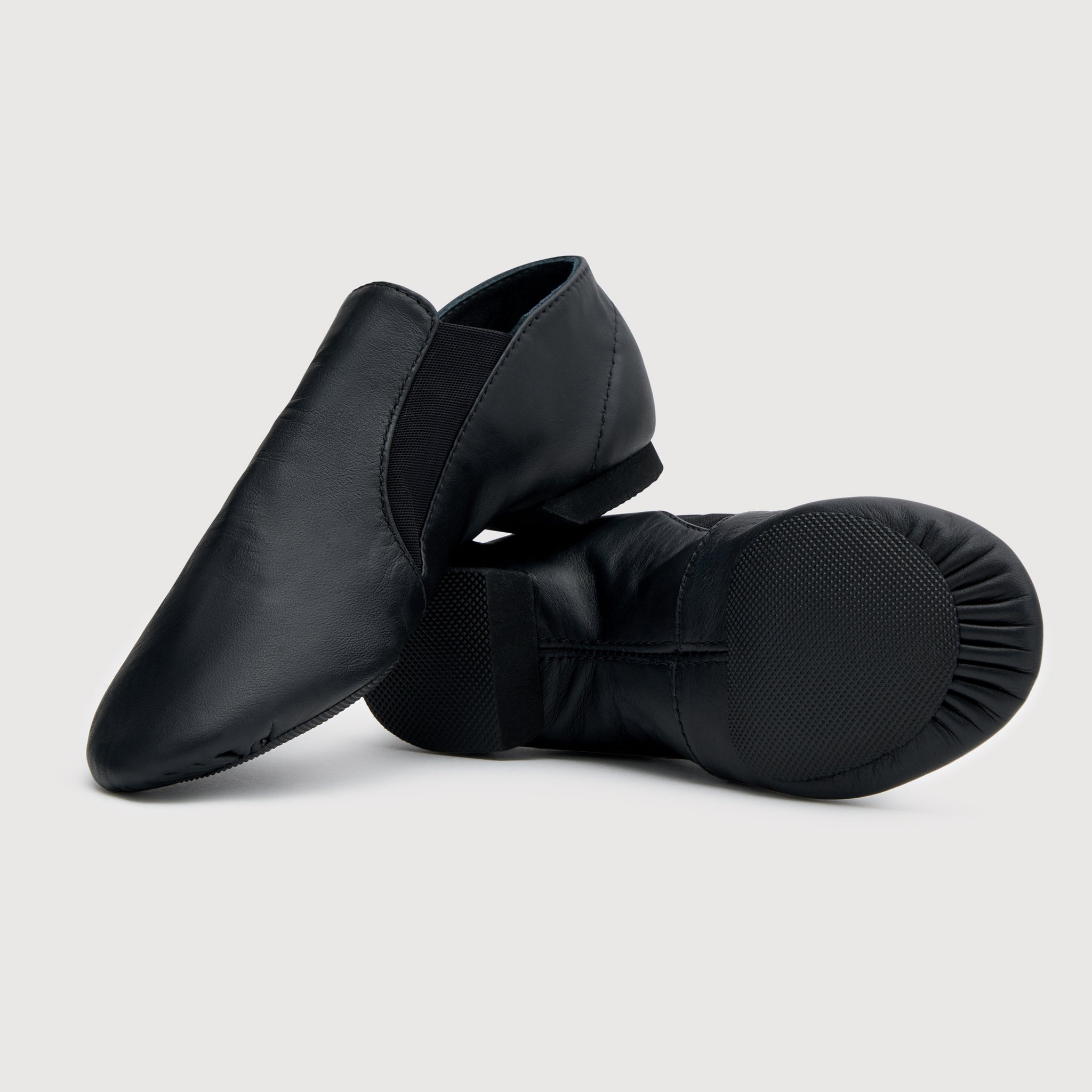 Childs/Adults Slip On Leather Jazz Shoes