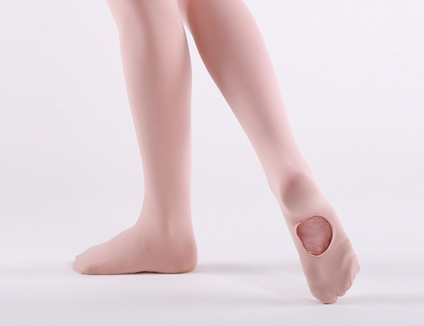 Ballet Pink Convertible Tights - Slick Dancewear