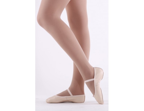 Childs/Womens Full Sole Leather Ballets - Slick Dancewear