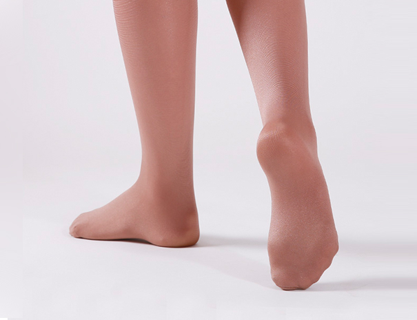 Capezio Seamless Footed Shimmer Tights